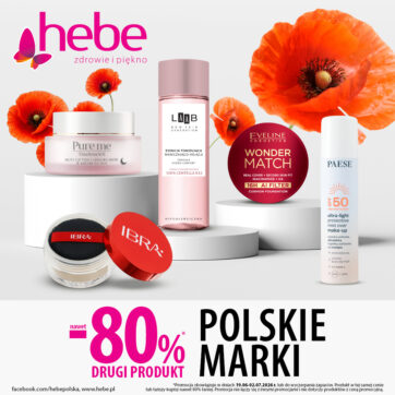 Odkryj siłę polskich marek w Hebe!ðð✨