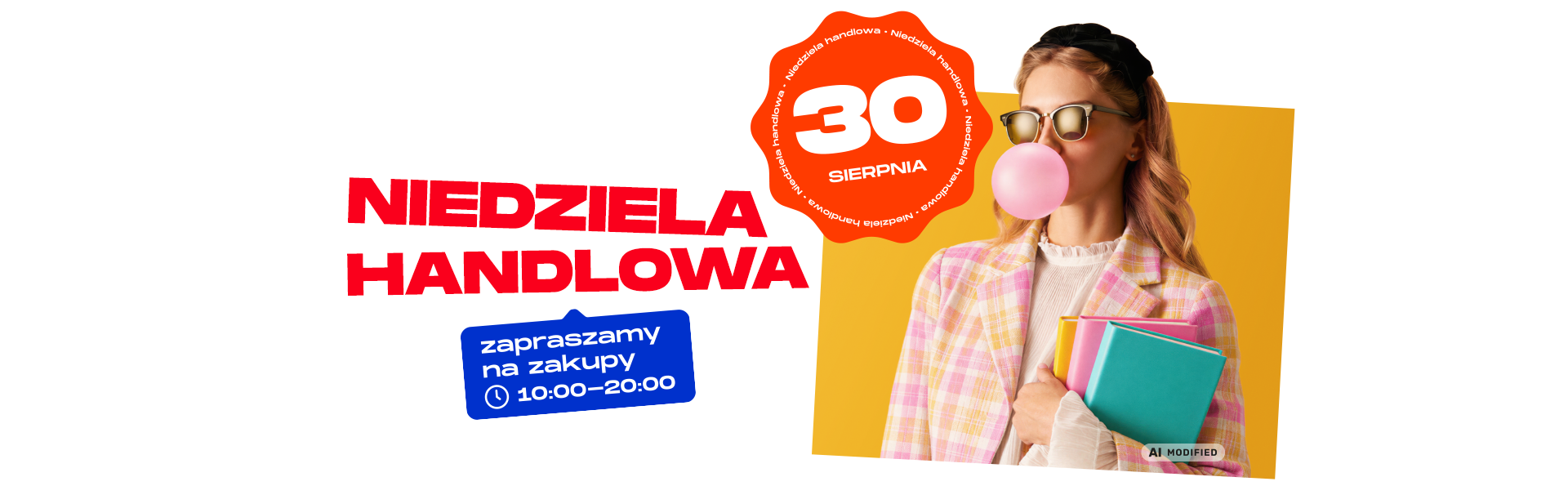 Niedziela handlowa 30 sierpnia – przygotuj się na powrót do szkoły! ð