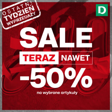 -50% na wybrane artykuły