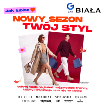 ð Jesień w G City Biała. Czas na nowe kolekcje!