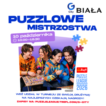 ðPUZZLOWE MISTRZOSTWA W G CITY BIAŁA! Trefl Puzzle League 10 października – zapisz się!