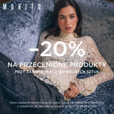 -20% na przecenione produkty