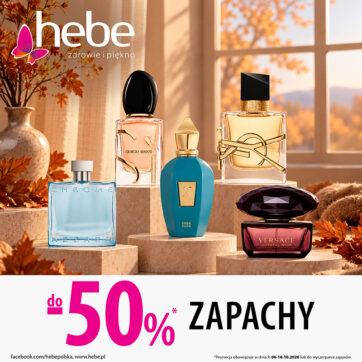 ZAPACHY do – 50%